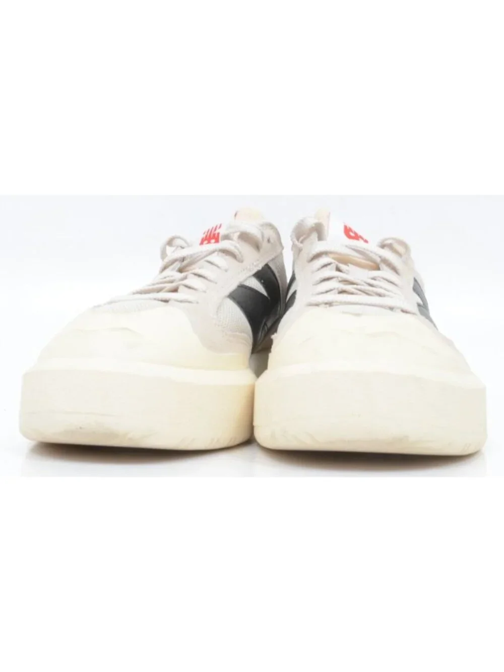 New Balance CT302 Women's 8.5 Mens 7 Court Platform Sneaker Moonbeam Black Red